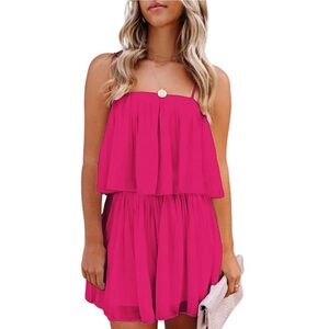 🎀 Pink Romper